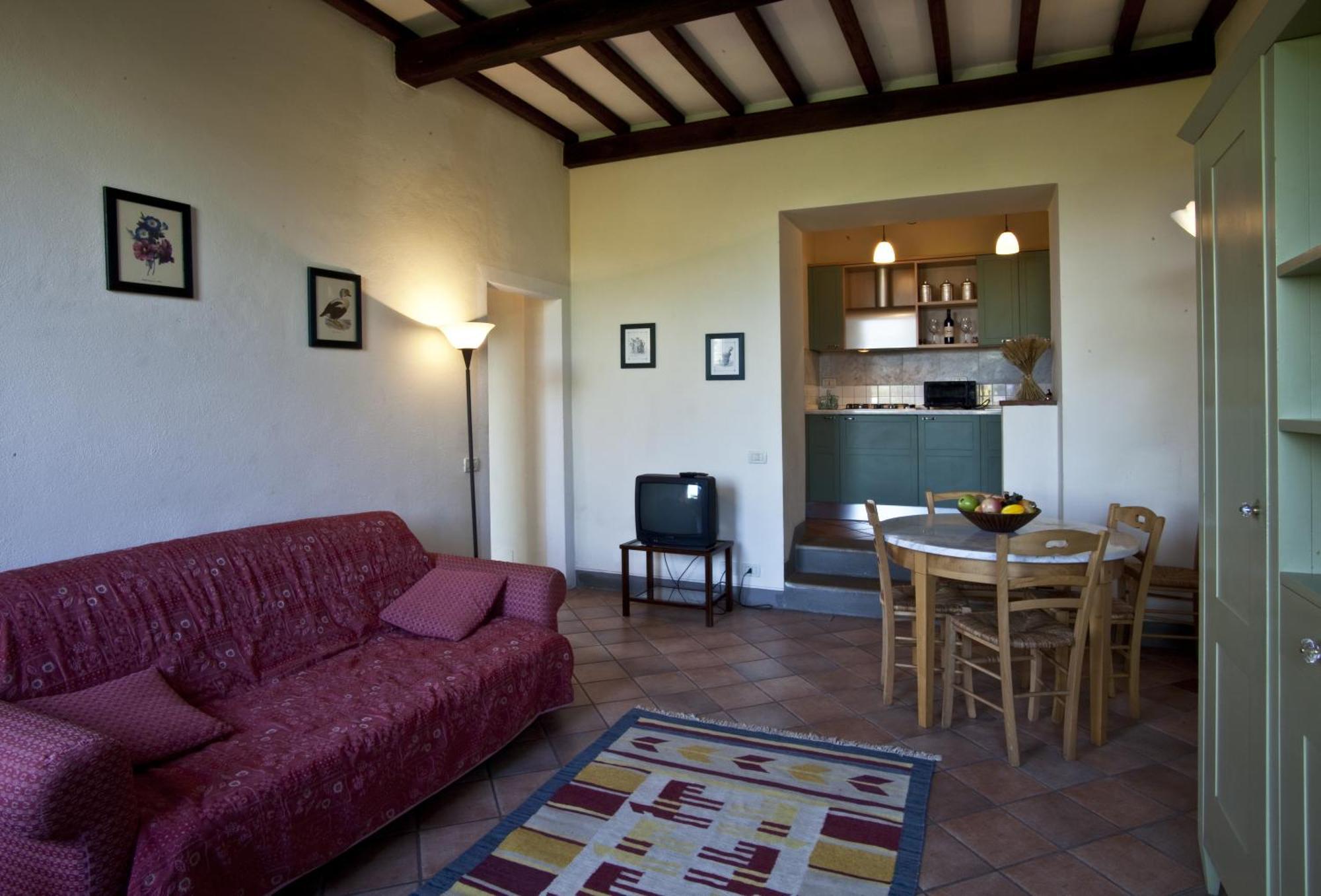 Podere Il Pino Poggibonsi Rom bilde